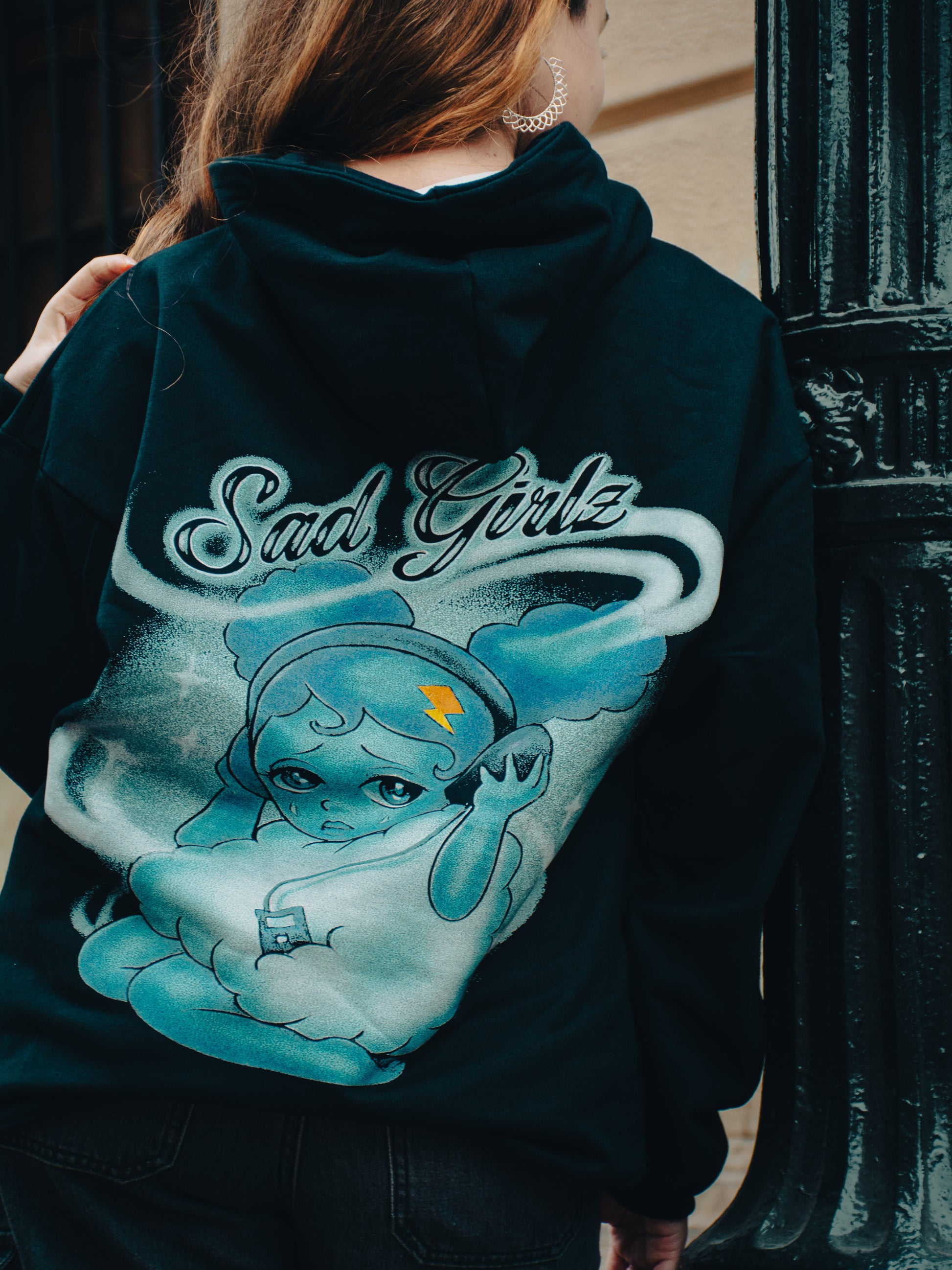 Hoodie "Dias Nublados" - $adGirlz 4 Life