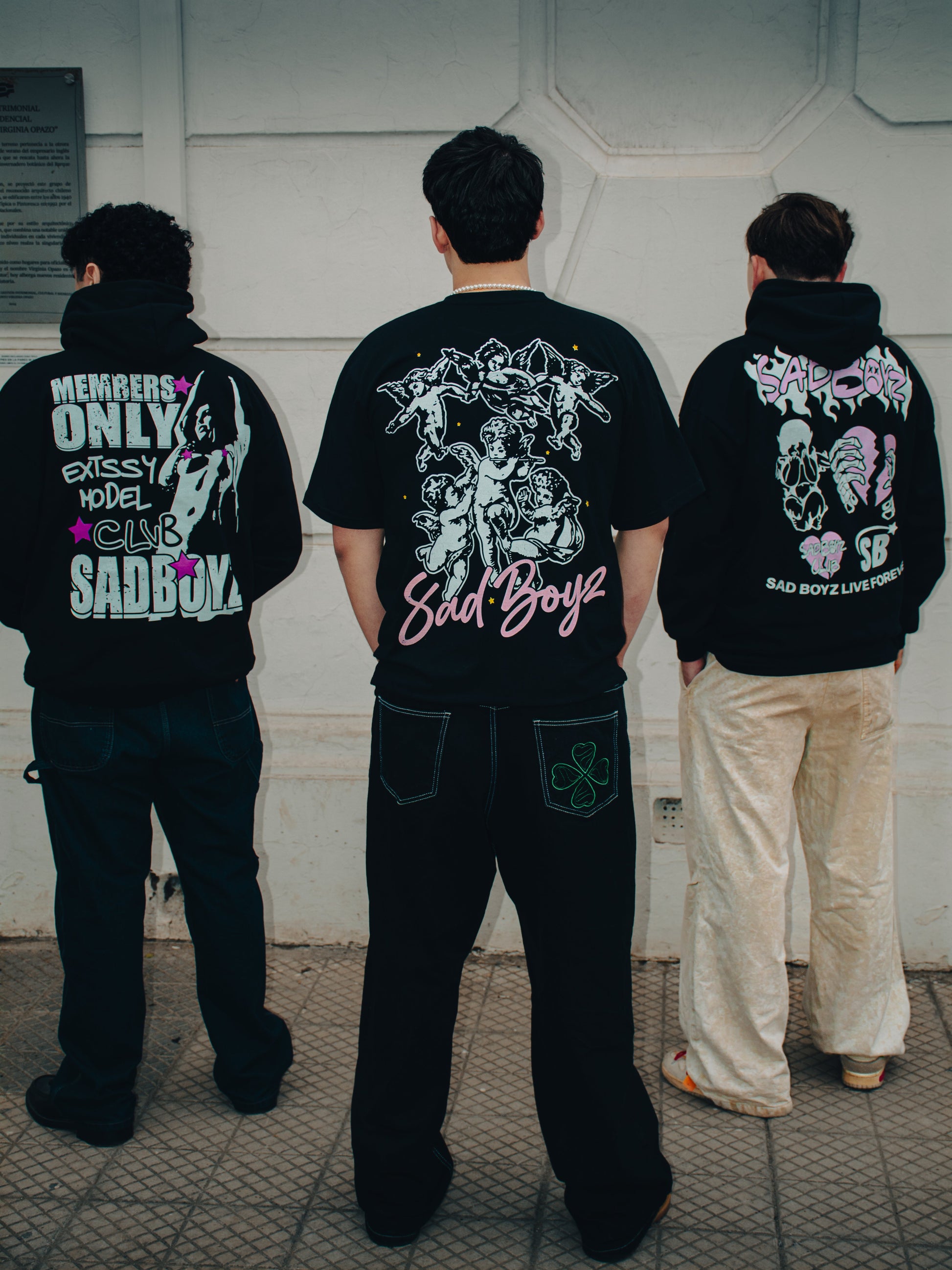 Polera "Ángeles Caídos" - $adBoyz 4 Life