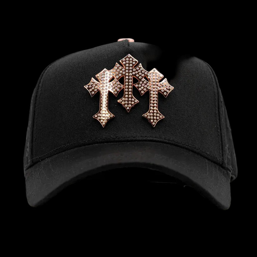 Gorra Barbas Hats Chrome Rose Gold