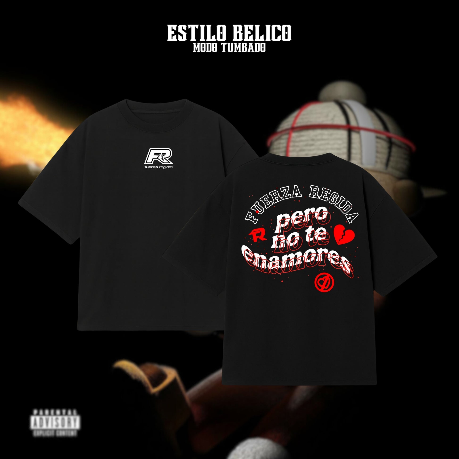 Polera "No te enamores" – Fuerza Regida