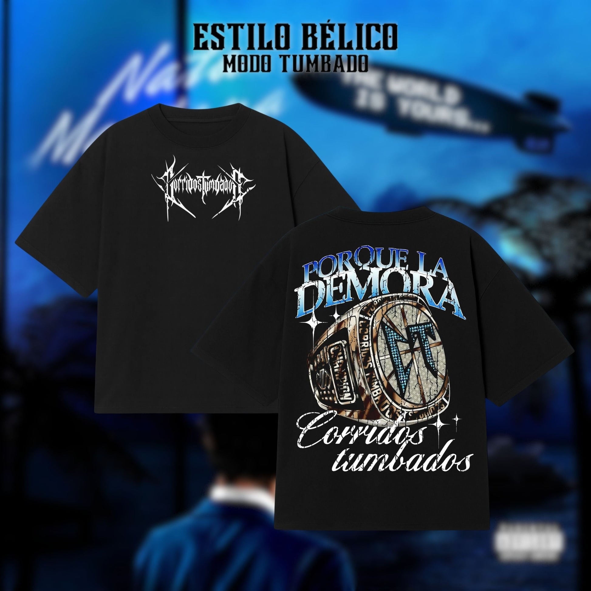 Polera "Anillo CT" Natanael Cano