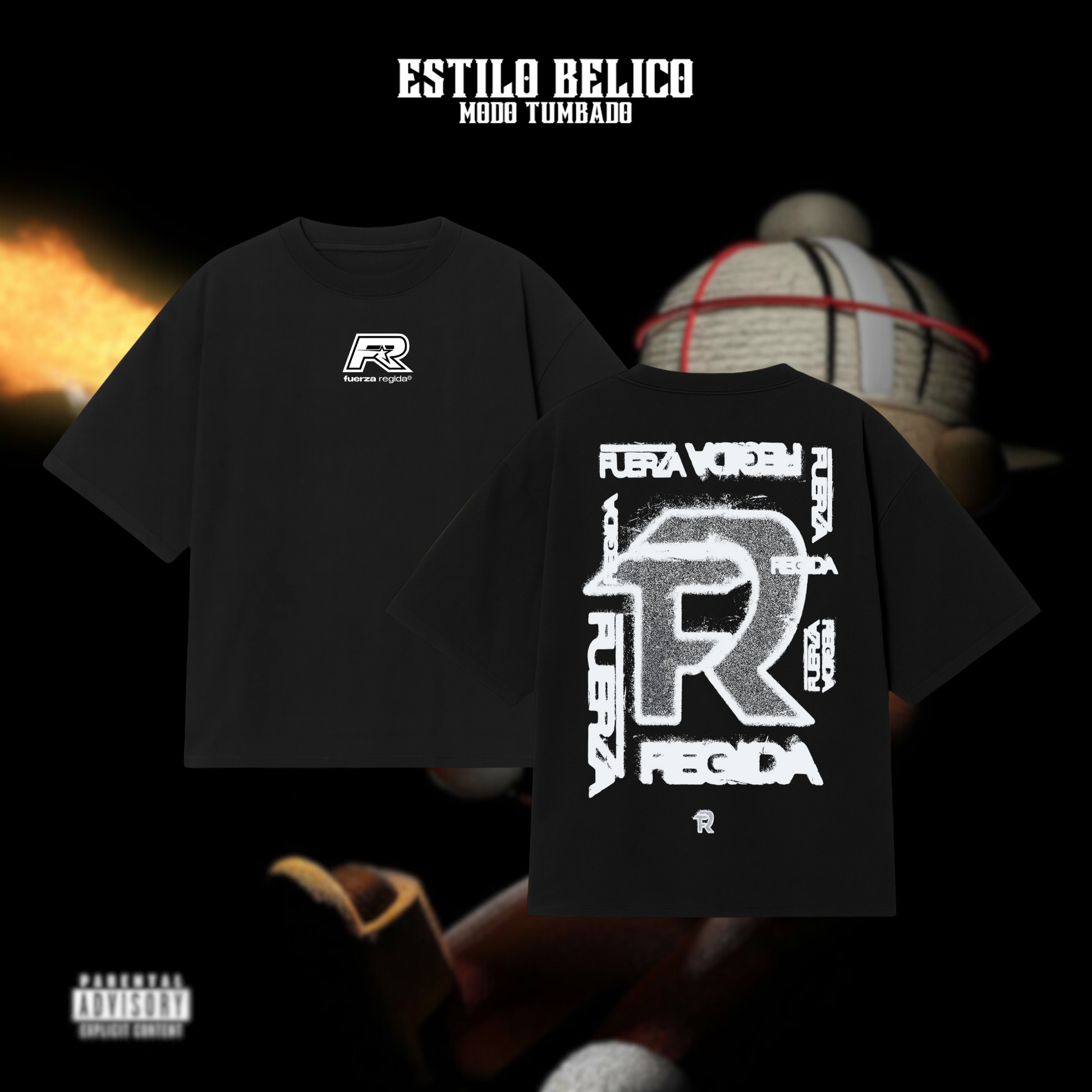 Polera "Monograma FR" – Fuerza Regida