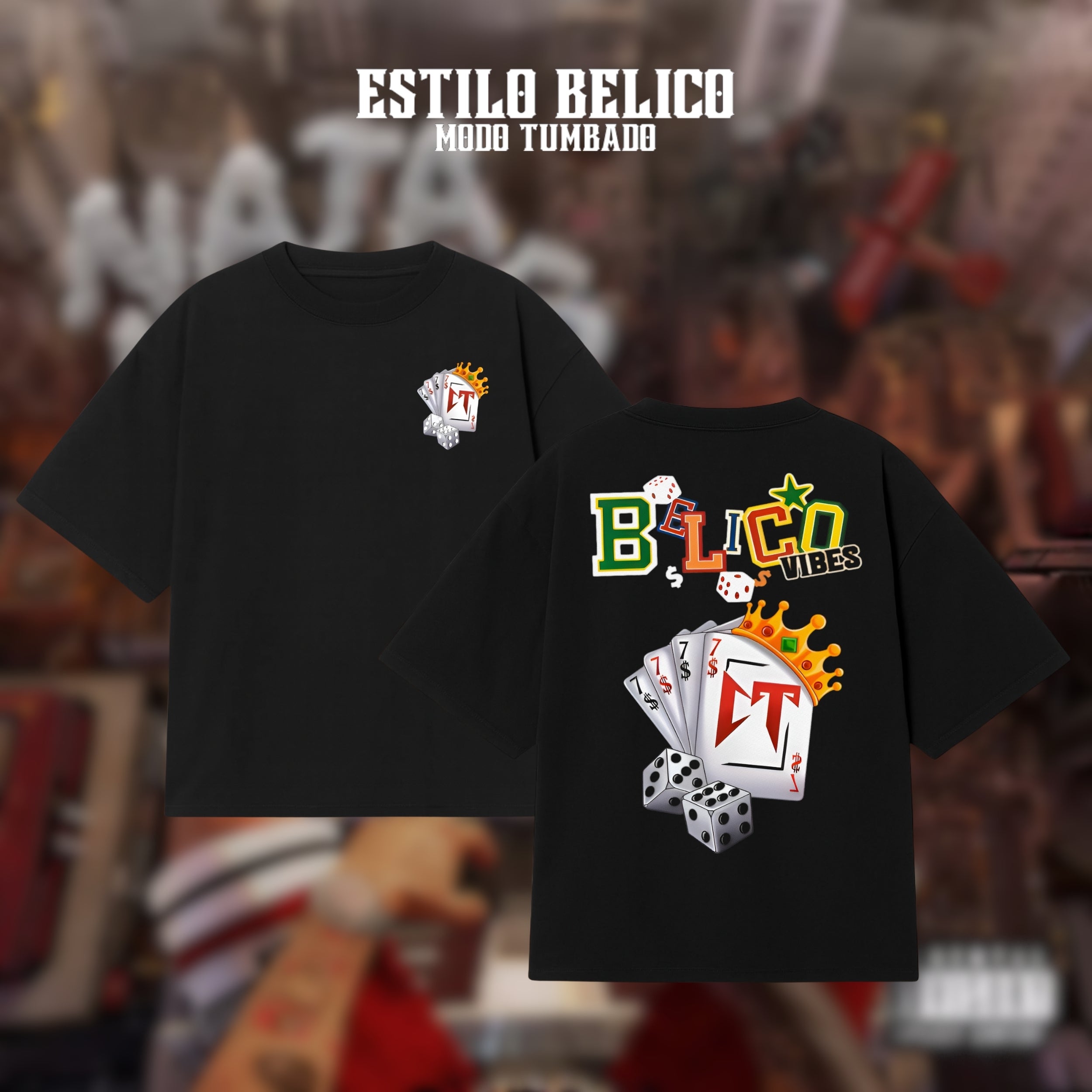 Polera "Belico Vibes" - Natanael Cano
