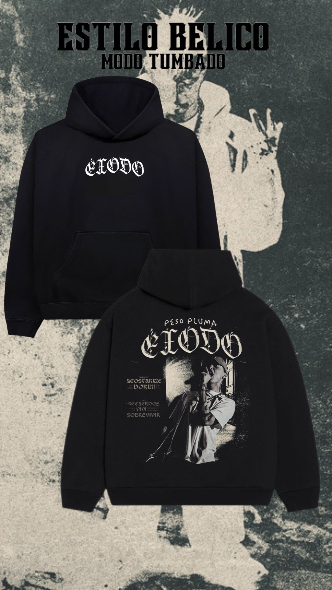 Hoodie “Esencia" - Peso Pluma